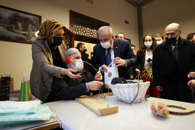 TBMM Başkanı Mustafa Şentop, Darülaceze'yi ziyaret etti