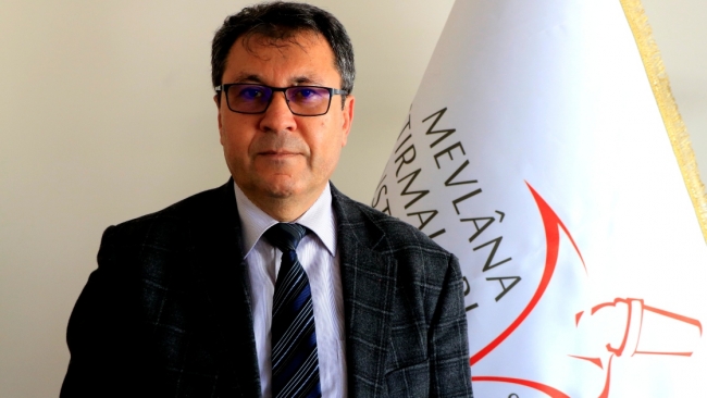Selçuk Üniversitesi Mevlana Araştırmaları Enstitüsü Müdürü Prof. Dr. Ali Temizel | Fotoğraf: AA