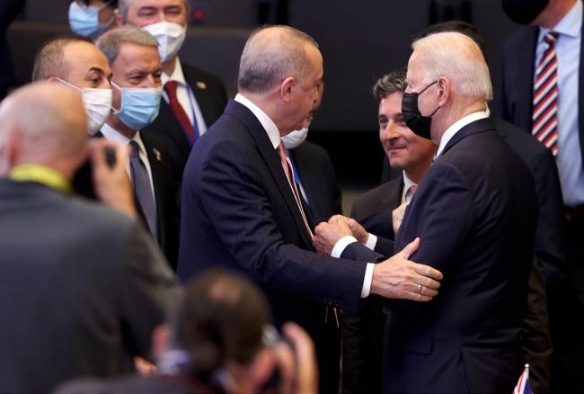 Erdoğan ile Biden arasında ilk temas