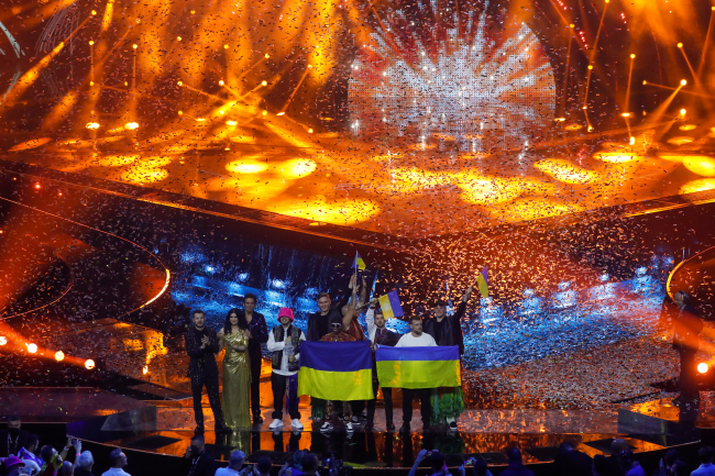 Eurovision 2022 kazanını belli oldu... Eurovision 2022 kazananı Ukrayna...