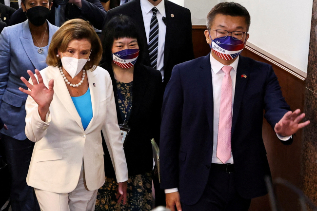 Pelosi'nin Tayvan ziyareti bölgede büyük bir gerilime yol açtı. Fotoğraf: Reuters