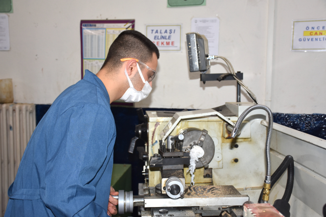 Meslek lisesinden 27 ülkeye ihracat