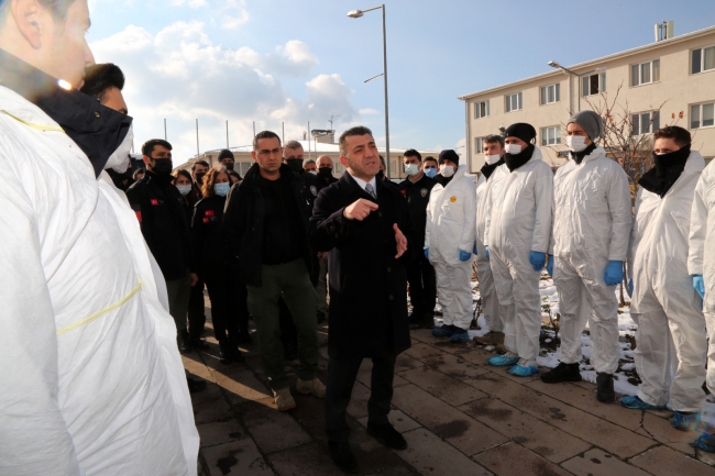 Olay yeri inceleme sınavını kazananlar eğitime başladı