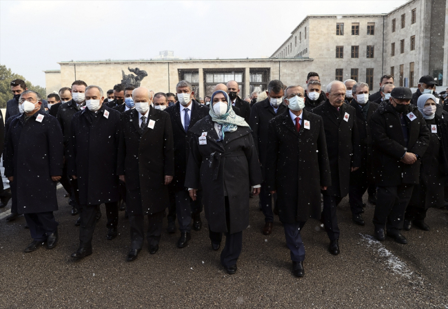 Millet Partisi Genel Başkanı Edibali'ye Meclis'te tören