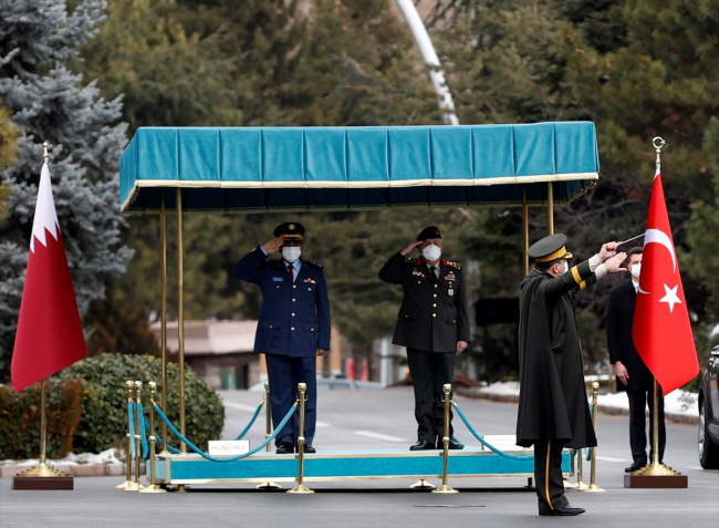 Genelkurmay Başkanı Güler, Katarlı mevkidaşını ağırladı