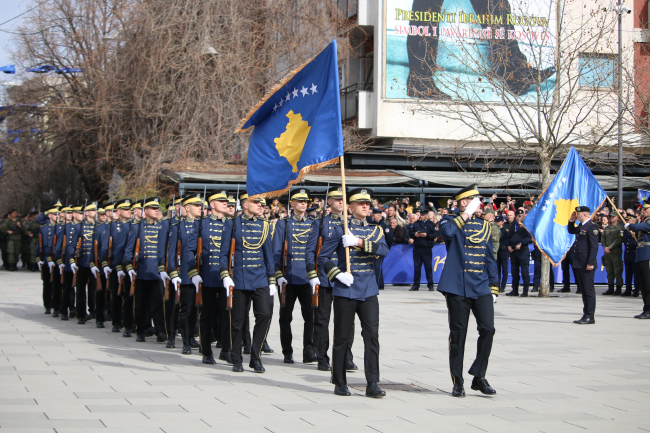 Avrupa’nın en genç ülkesi Kosova, bağımsızlığının 14'üncü yıl dönümünü kutluyor. 17 Şubat 2022. Fotoğraf: AA