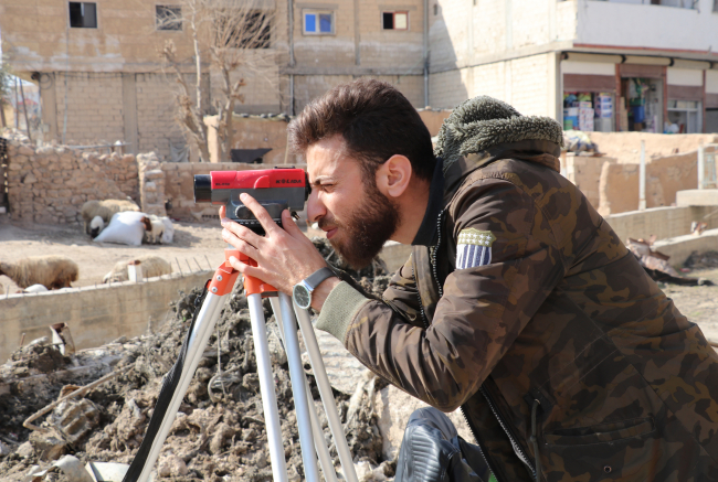 Türkiye'de eğitim alan Suriyeli genç, Tel Abyad'ın inşası için çalışıyor