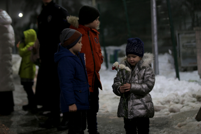 Ukrayna'dan tahliye edilen Kırım Tatar Türkleri Türkiye'ye getirildi