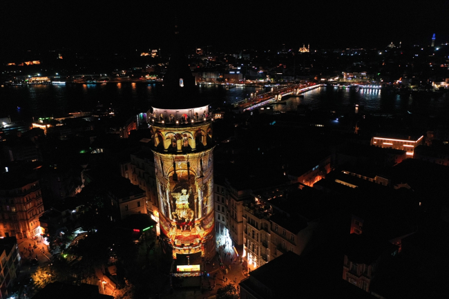 Fethin yıl dönümünde Ayasofya'da özel gösteri