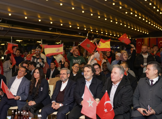Ankara Üniversitesi'nde Dünya Kupası heyecanı yaşandı
