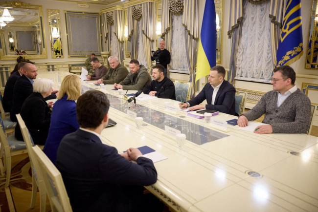 Zelenskiy, ABD Hazine Bakanı Yellen'ı Kiev'de kabul etti
