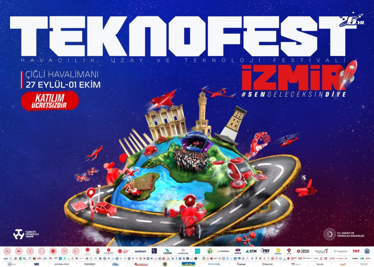 İzmir'de TEKNOFEST heyecanı 27 Eylül'de başlayacak