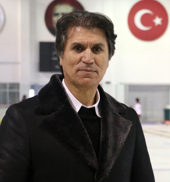 Fotoğraf: AA / Türkiye Curling Federasyonu Başkanı Kenan Şebin