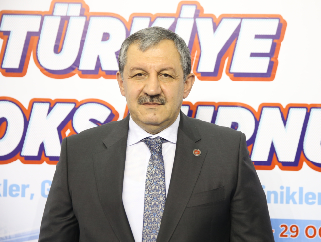 Fotoğraf: AA / Türkiye Kick Boks Federasyonu Başkanı Salim Kayıcı