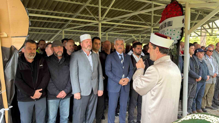 TRT muhabiri Recep Levent Öztürk'e veda