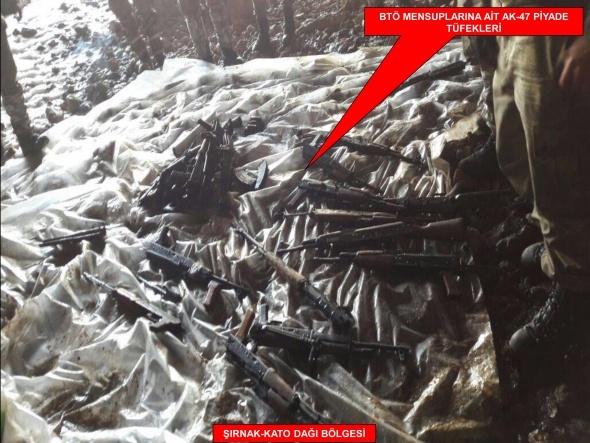 Mehmetçik, Kato Dağı'nda PKK'nın belini kırdı