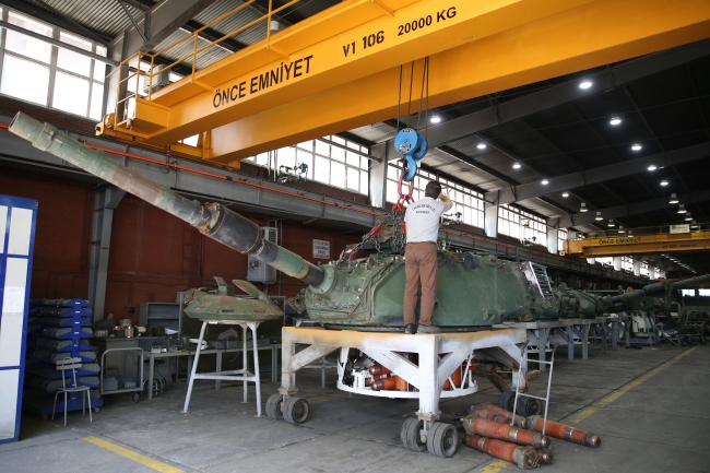 TSK'nın tankları bu hastanede yenileniyor