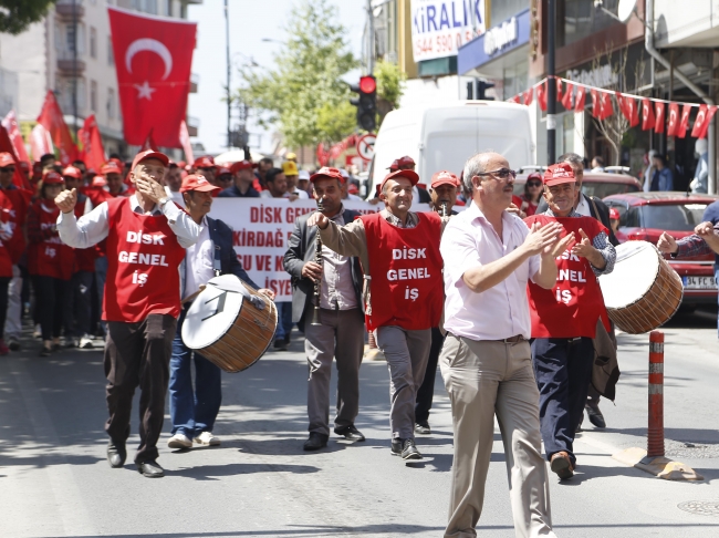 1 Mayıs yurt genelinde coşkuyla kutlandı