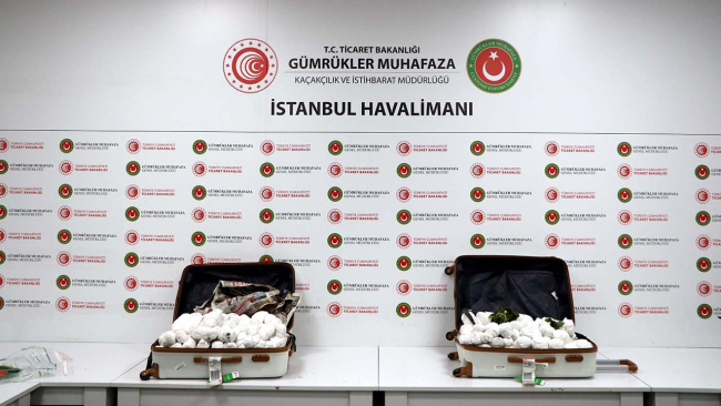 Gümrük kapılarında 173 kilogram uyuşturucu ele geçirildi