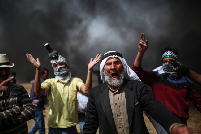 Gazze'de Büyük Dönüş Yürüyüşü'nde üçüncü cuma