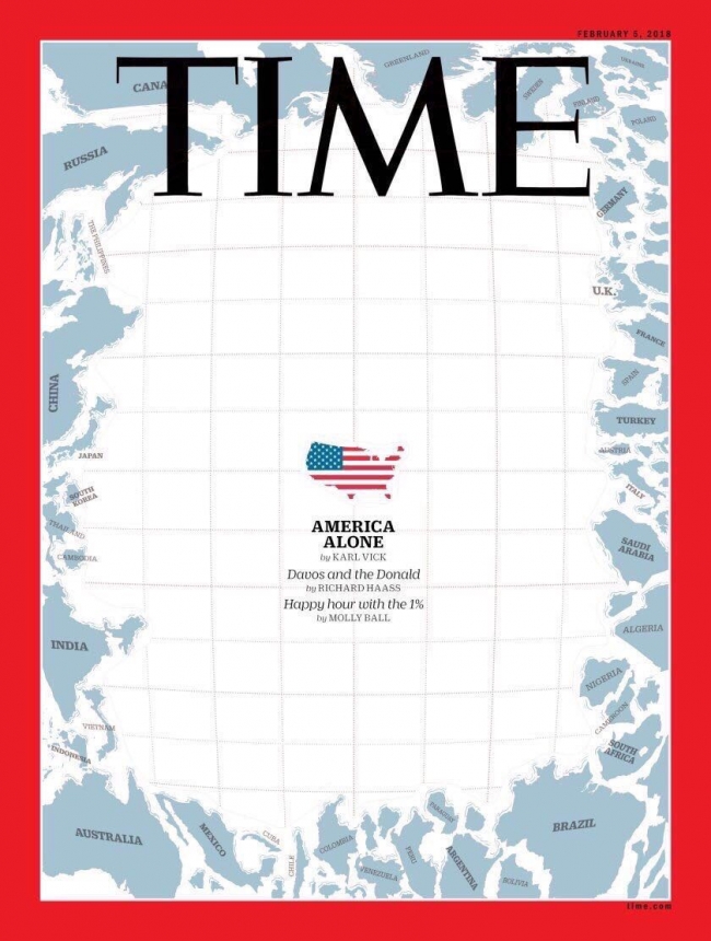 TIME dergisi ABD'nin geldiği son noktayı kapak yaptı