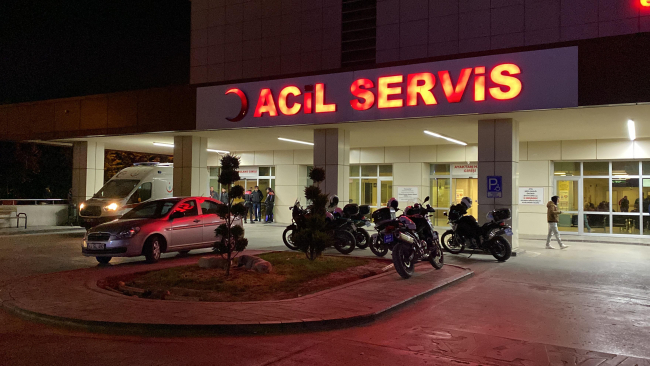 Kocaeli'deki kazada yunus polisi yaralandı