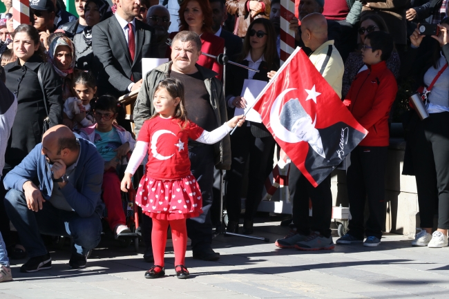 Cumhuriyetin 95. yılı kutlandı