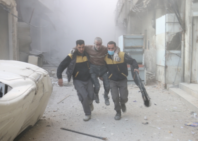 Beyaz Baretliler Doğu Guta için BM'ye seslendi