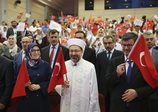 Diyanet İşleri Başkanı Erbaş: Çocukların İslam'ı öğrenmesi büyüklerin sorumluluğu