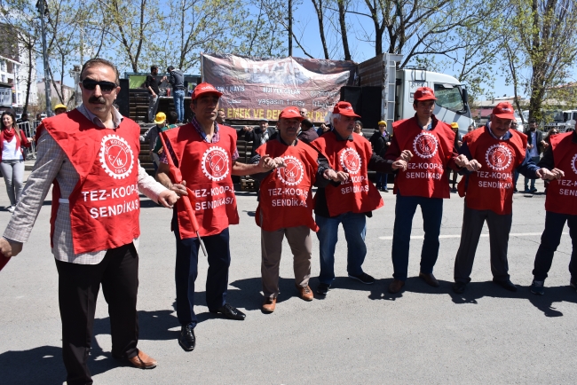 1 Mayıs yurt genelinde coşkuyla kutlandı