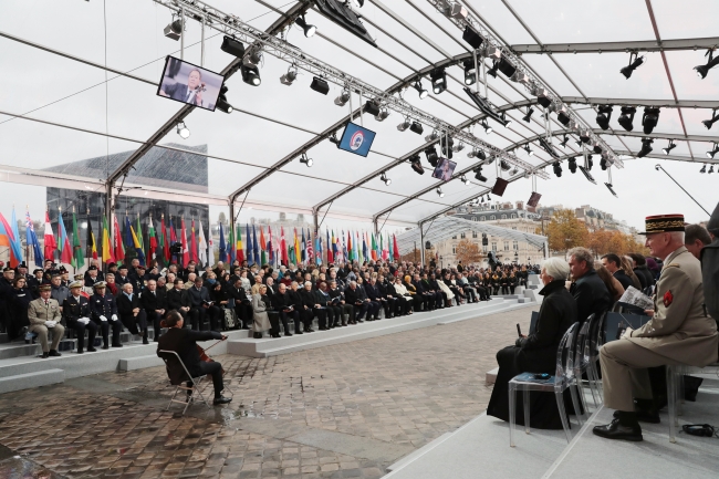 Cumhurbaşkanı Erdoğan, Birinci Dünya Savaşı anma törenine katıldı