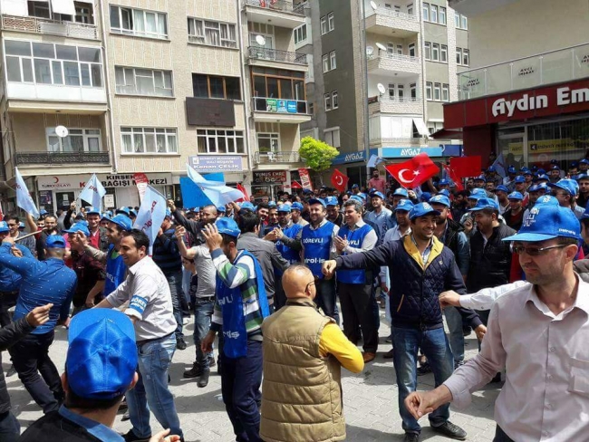 1 Mayıs yurt genelinde coşkuyla kutlandı
