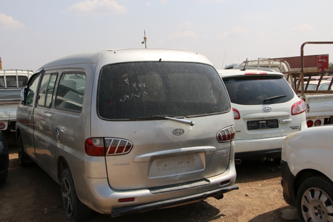 Türkiye'den çalınan araçlar Suriye'de bulundu