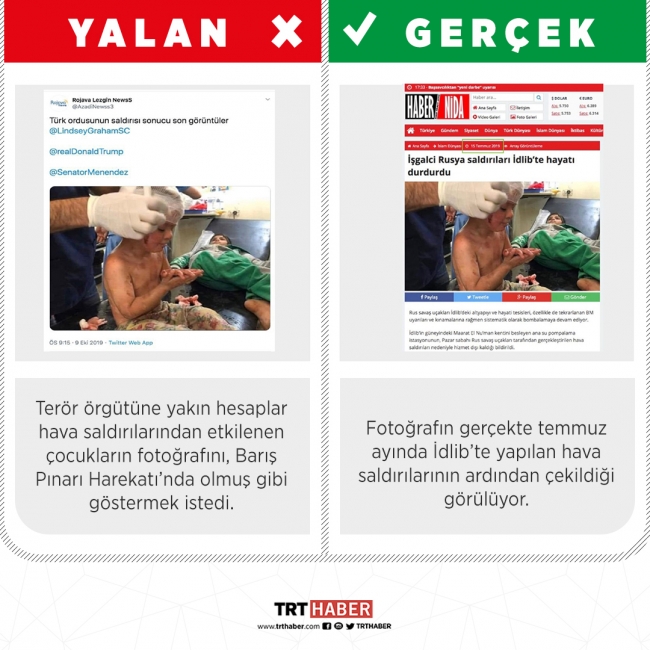 Barış Pınarı Harekatı ile ilgili manipülatif paylaşım ve haberlere soruşturma