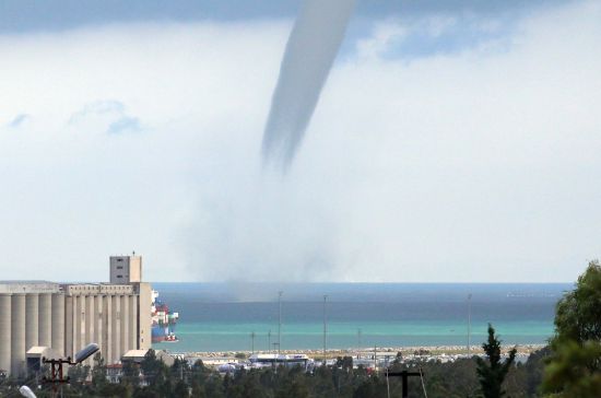 İskenderun'da hortum