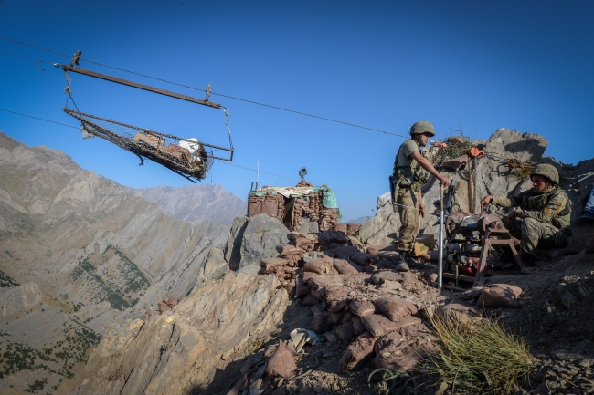 'Kartal yuvası'nda vatan nöbeti