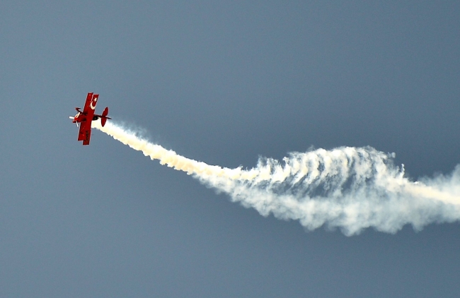 Eskişehir'de gökyüzü renklendi