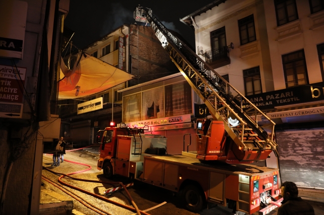Ankara'da otel yangını