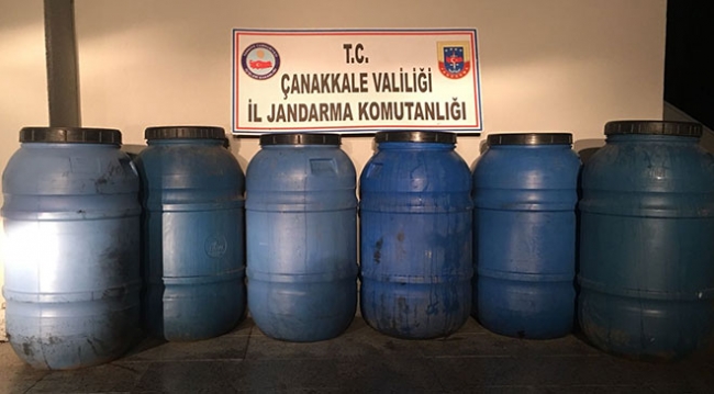 Jandarmadan kaçak ve sahte içki operasyonu