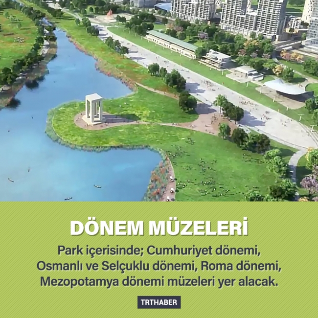 Ankara'ya yapılacak olan Millet Bahçesi Başkent'in çehresini değiştirecek