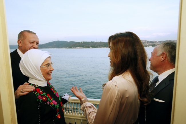 Cumhurbaşkanı Erdoğan, Ürdün Kralı Abdullah ile bir araya geldi