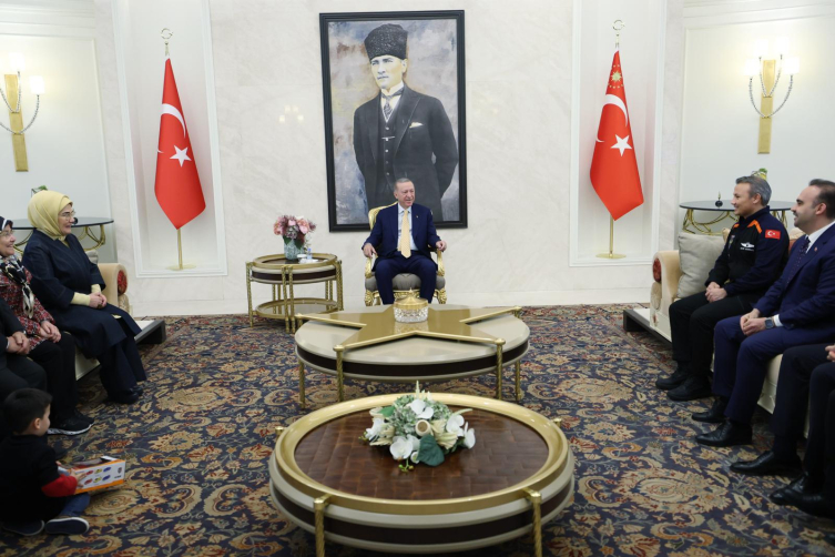 Cumhurbaşkanı Erdoğan, Gezeravcı'yı kabul etti