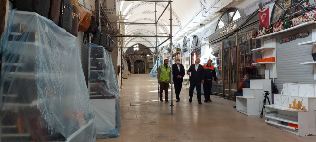 Kapalıçarşı'da yenileme çalışmaları erken tamamlanacak