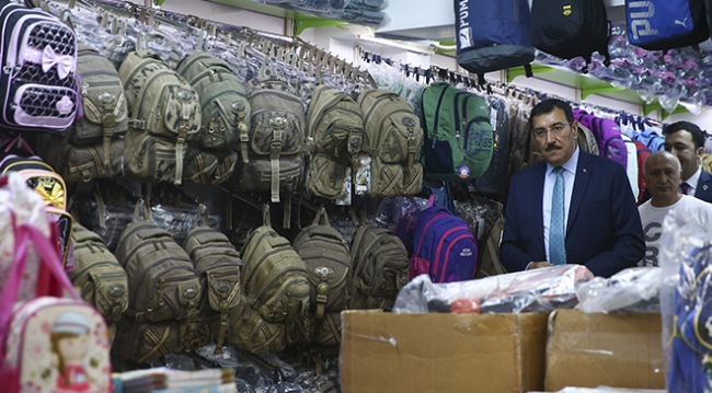 Bakan Tüfenkci'den esnaf ziyareti