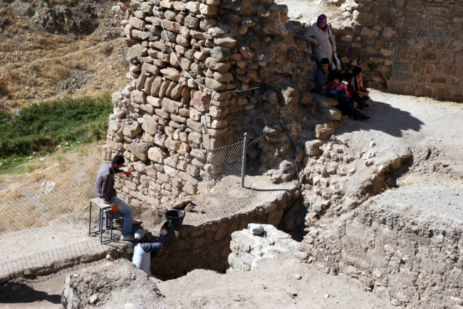 Harput Kalesi'nde yeni dönem kazıları başladı