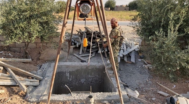 Fırat'ın doğusunda YPG/PKK'nın kazdığı tünel ortaya çıkarıldı