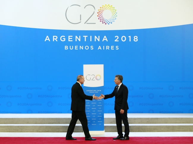 Liderler G-20 Zirvesi'nde buluştu