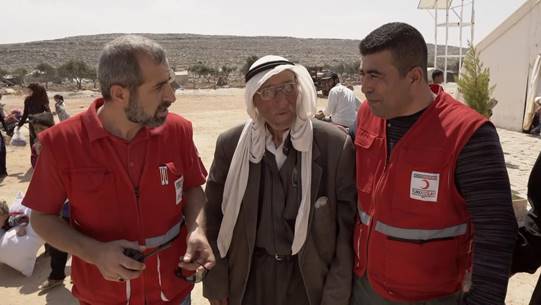 108 yaşındaki Suriyeli Musa'dan Türkiye'ye teşekkür