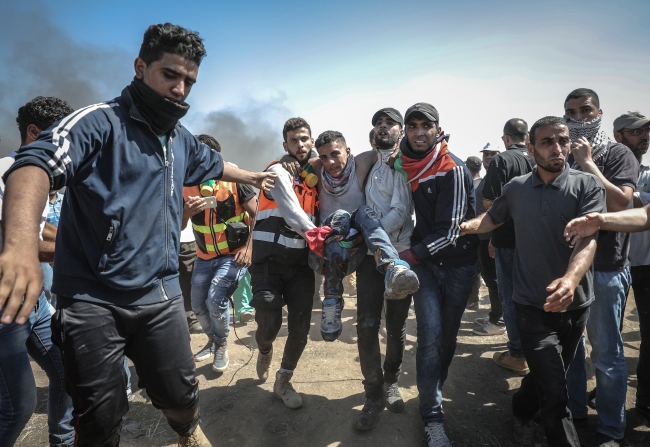 İsrail'in vahşeti devam ediyor: Filistinli bir bebek şehit oldu