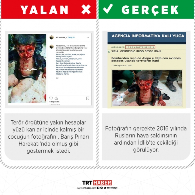 Barış Pınarı Harekatı ile ilgili manipülatif paylaşım ve haberlere soruşturma